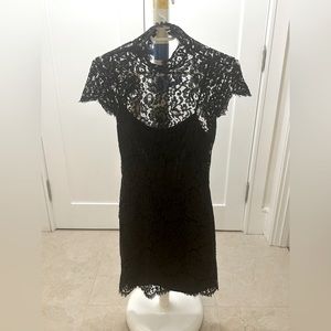 Gorgeous evening cocktail dress with knockout details